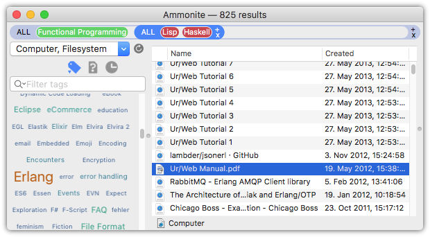 Ammonite 1.23 Mac 破解版 便捷的文档管理应用
