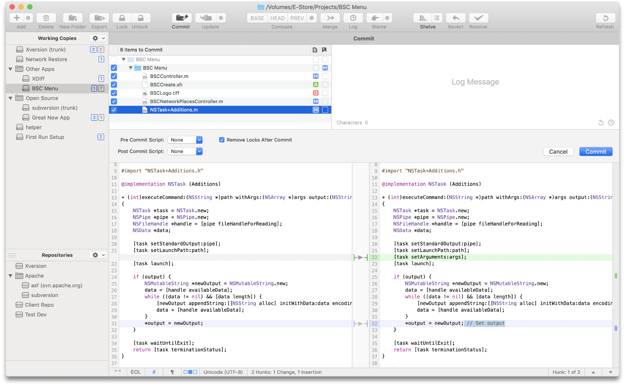 Xversion 1.3.8 Mac 破解版 优秀的SVN客户端