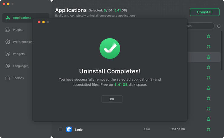 DoYourData AppUninser 5.8 Mac 破解版 Mac应用卸载工具