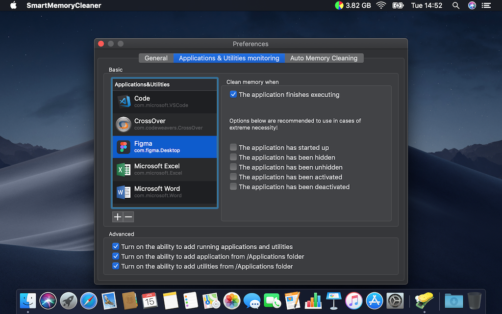 SmartMemoryCleaner 2.2.1 Mac 破解版 智能内存清理工具