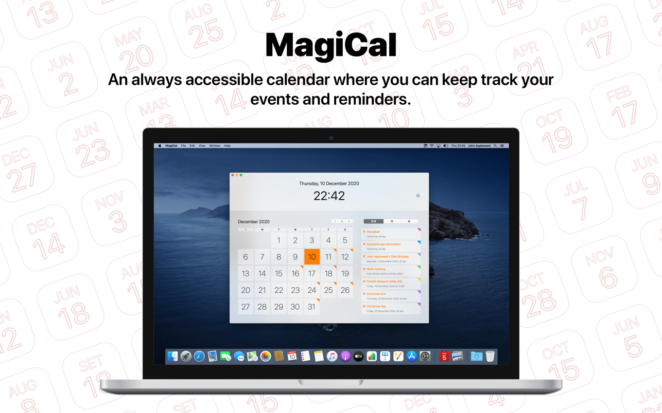 MagiCal 1.0.1 Mac 破解版 日历提醒工具