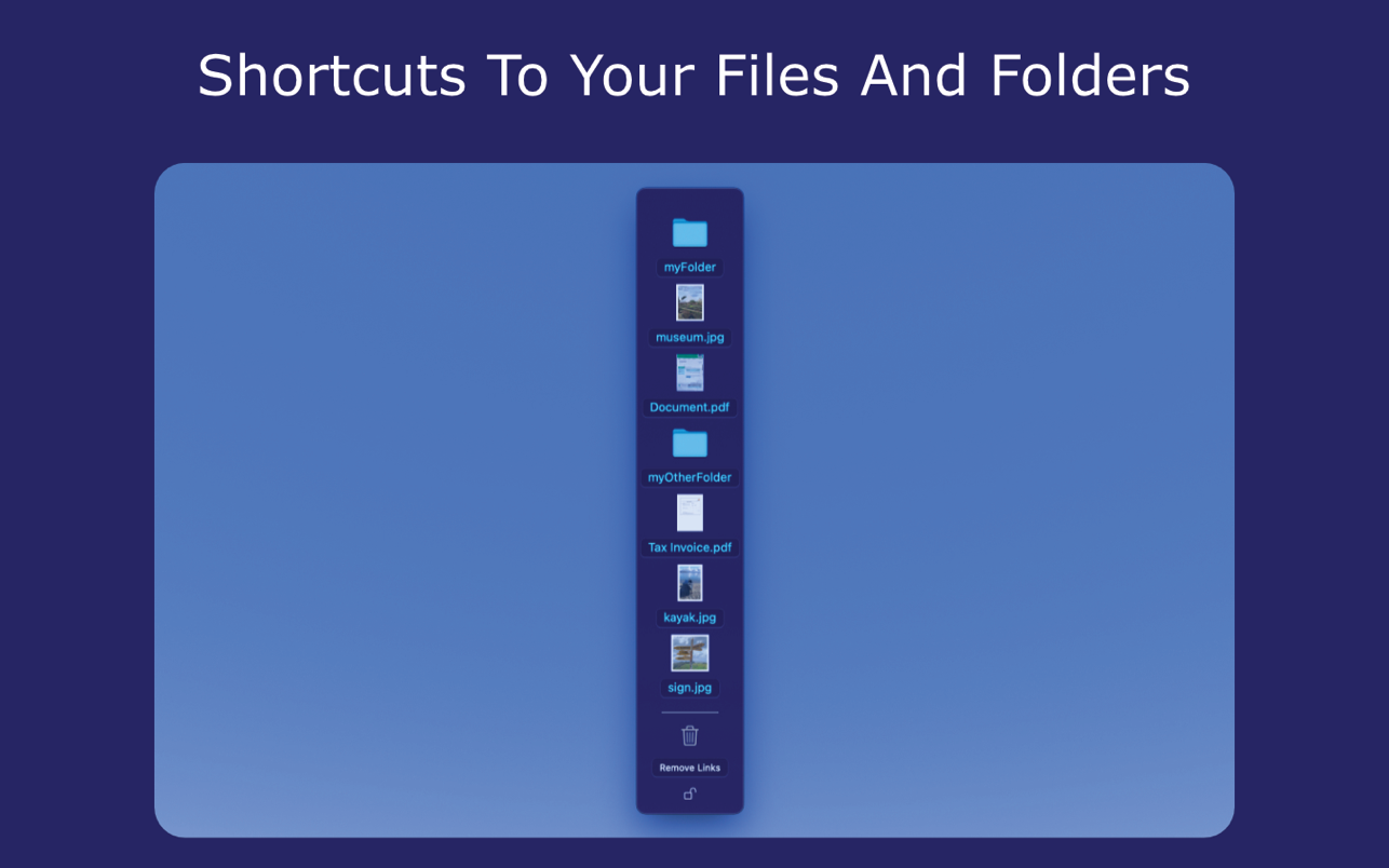 File Links 1.04 Mac 破解版 文件快捷链接创建工具