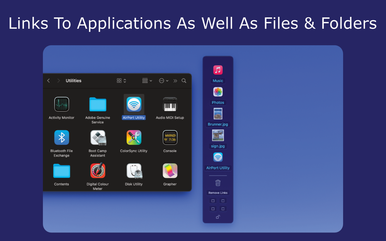 File Links 1.04 Mac 破解版 文件快捷链接创建工具