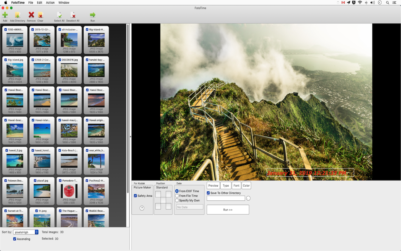 FotoTime 1.1 Mac 破解版 图片浏览器