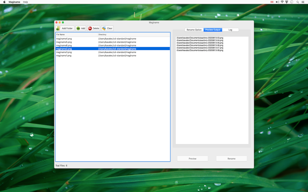 Maginame 1.0 Mac 破解版 数码文件重命名工具