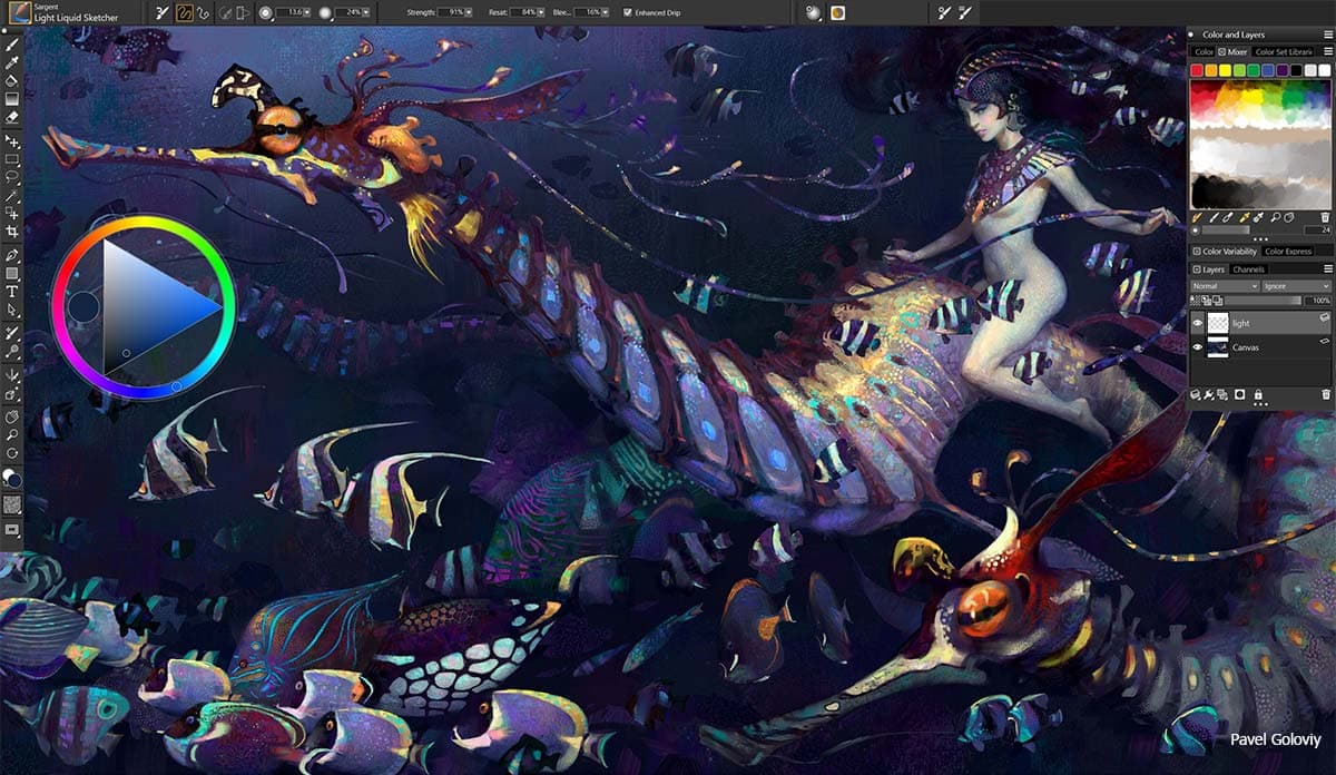 Corel Painter 2022 v22.0.1.171 Mac 破解版 强大的数码绘图软件