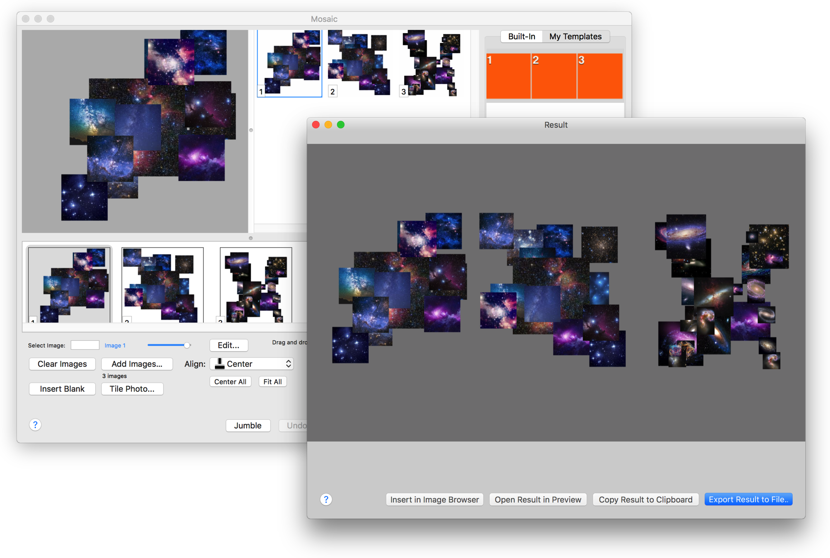 Mosaic 1.1.1 Mac 破解版 图片拼贴软件