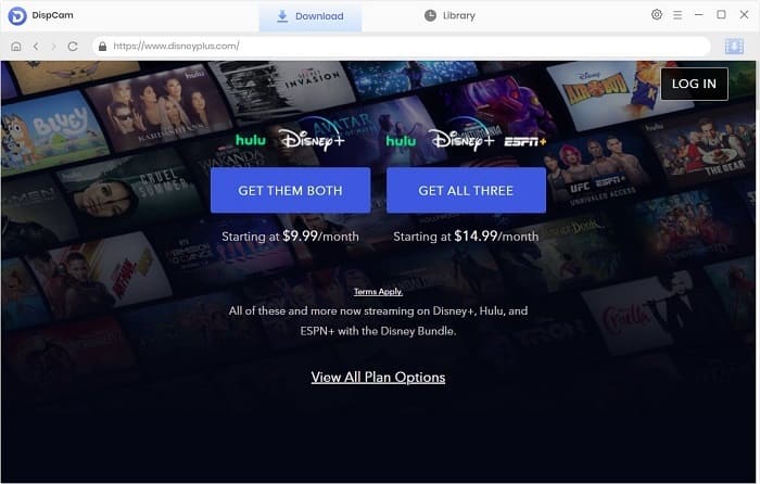DispCam DisneyPlus Video Downloader 1.1.1 Mac 中文破解版 DisneyPlus视频下载器