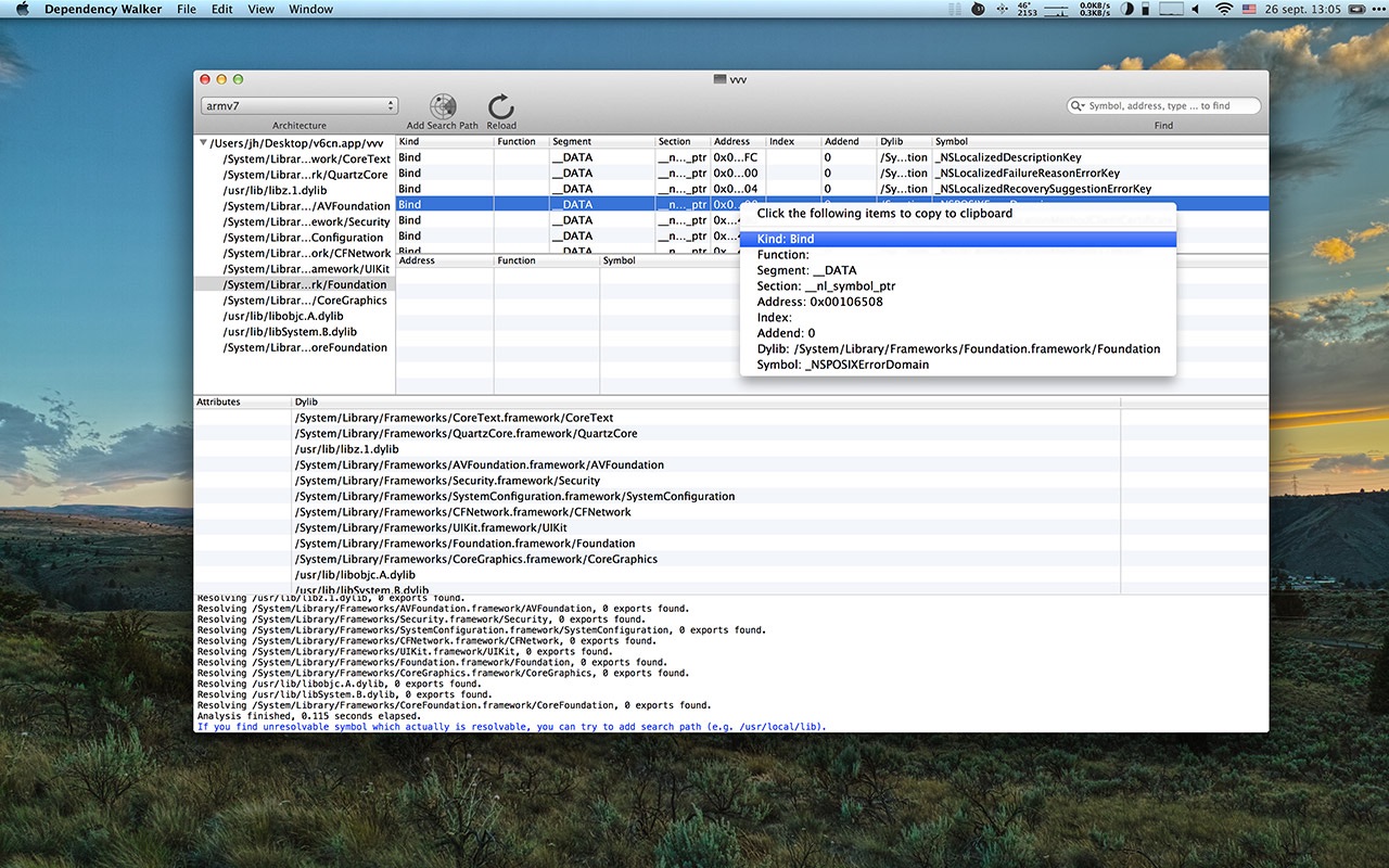 Dependency Walker 1.4.1 Mac 破解版 软件开发工具