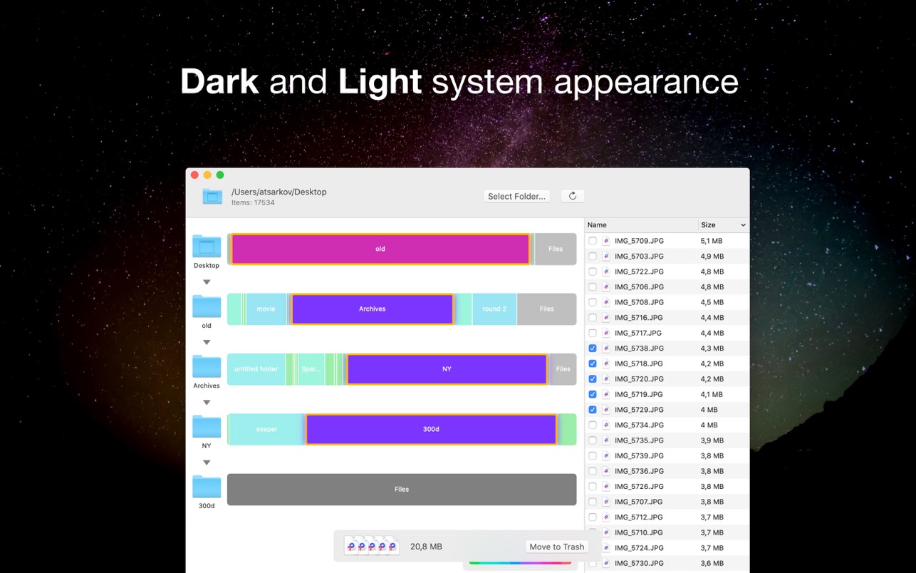 DiskSight 2.0 Mac 破解版 磁盘空间可视化工具