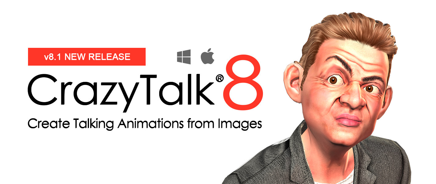 CrazyTalk 8 Pipeline 8.13 Mac 破解版 强大的面部动画制作工具