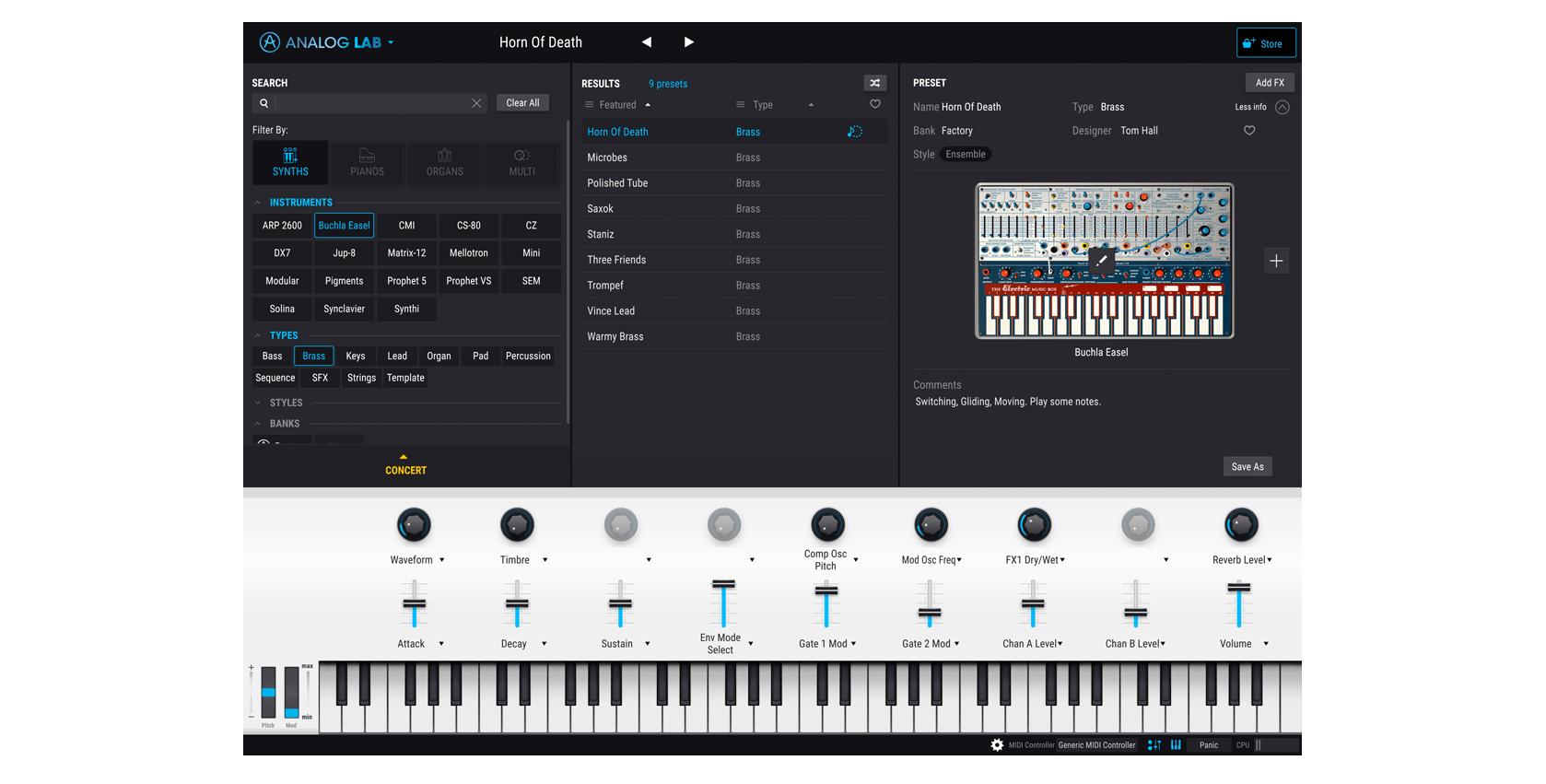 Arturia Analog Lab V 5.4.5.1834 Mac 破解版 键盘音效音乐合成软件
