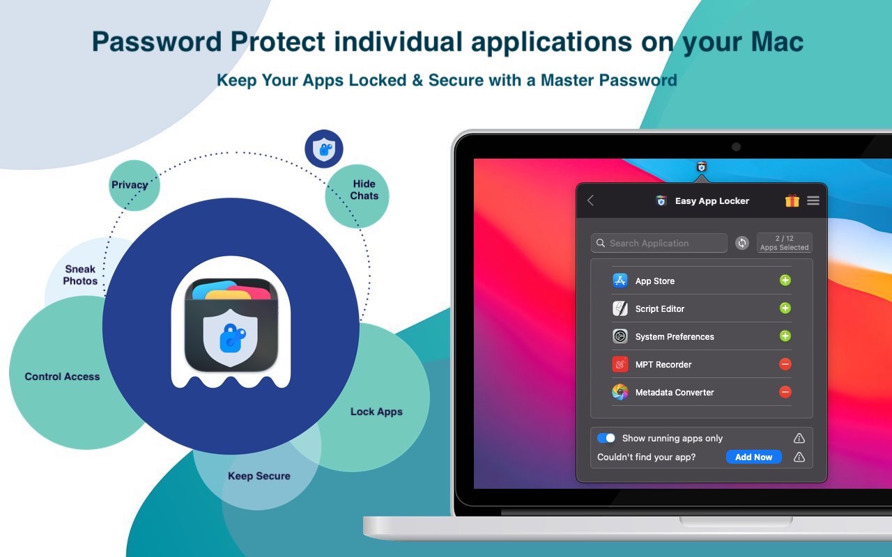 Easy App Locker 1.0 Mac 破解版 应用加密软件