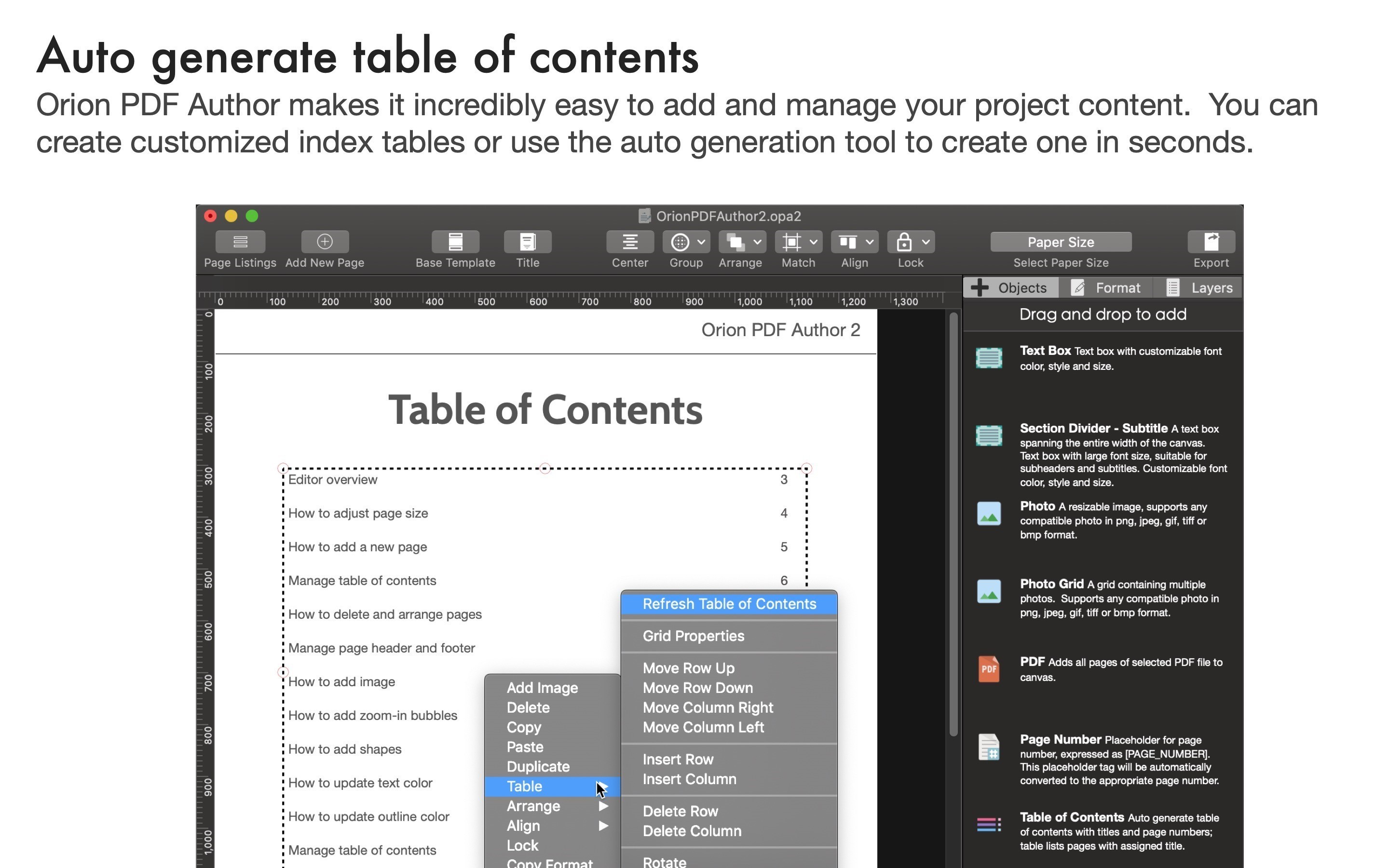 Orion PDF Author 2 for Mac 2.30 破解版 - PDF文档创建应用
