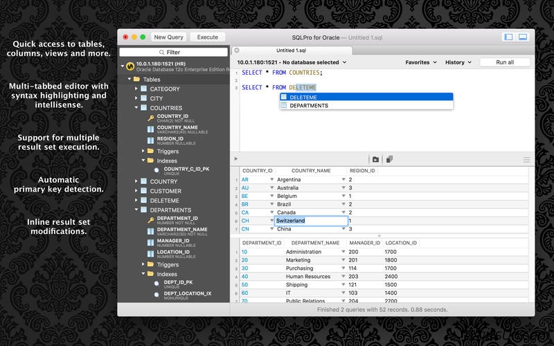 SQLPro for Oracle 1.0.302 Mac 激活版 - 优秀的Oracle数据库客户端