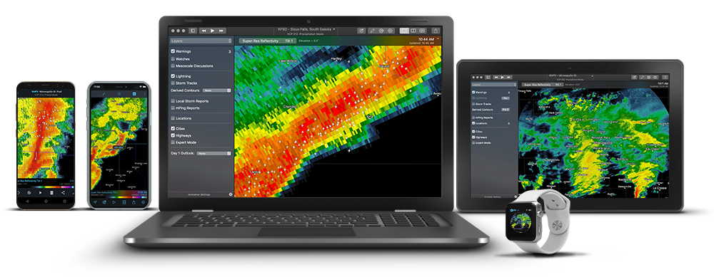 RadarScope 4.5.4 Mac 破解版 气象监测雷达工具