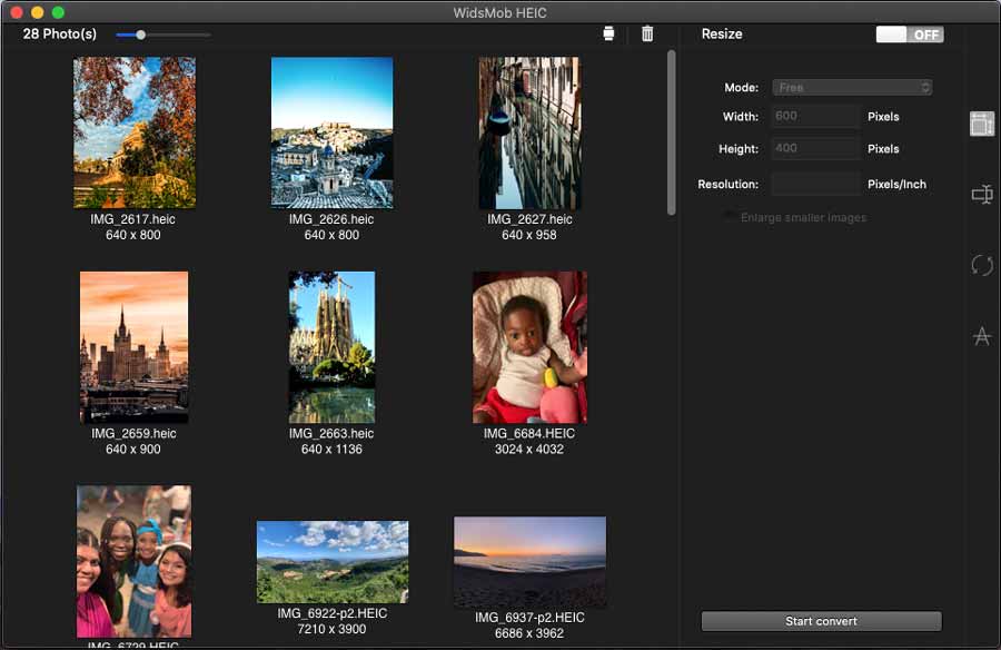 WidsMob HEIC 2.5 Mac 破解版 HEIC图像查看转换器