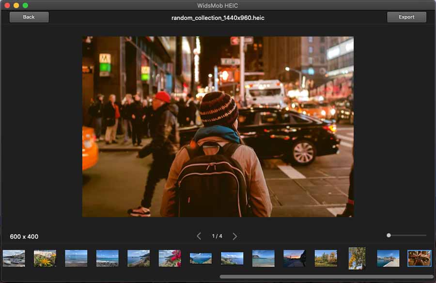 WidsMob HEIC 2.5 Mac 破解版 HEIC图像查看转换器