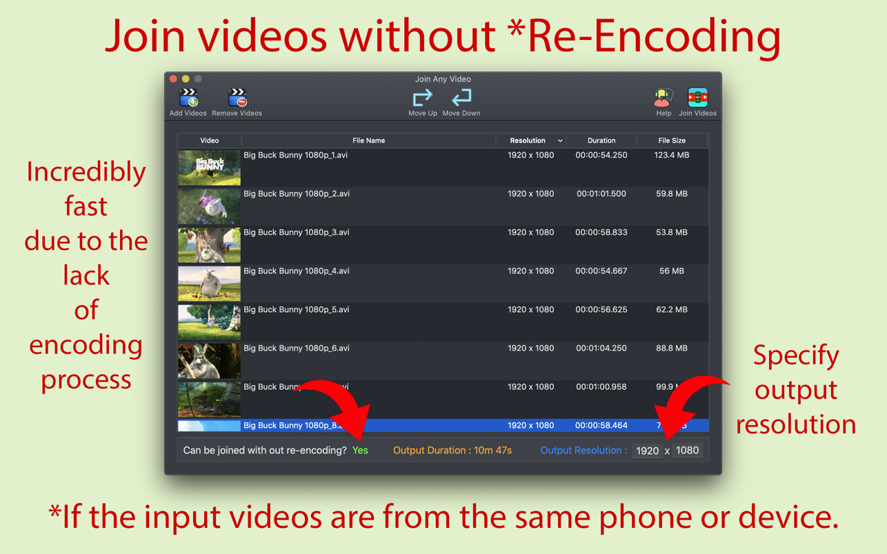 Join Any Video 3.0.2 Mac 破解版 视频自由编辑器