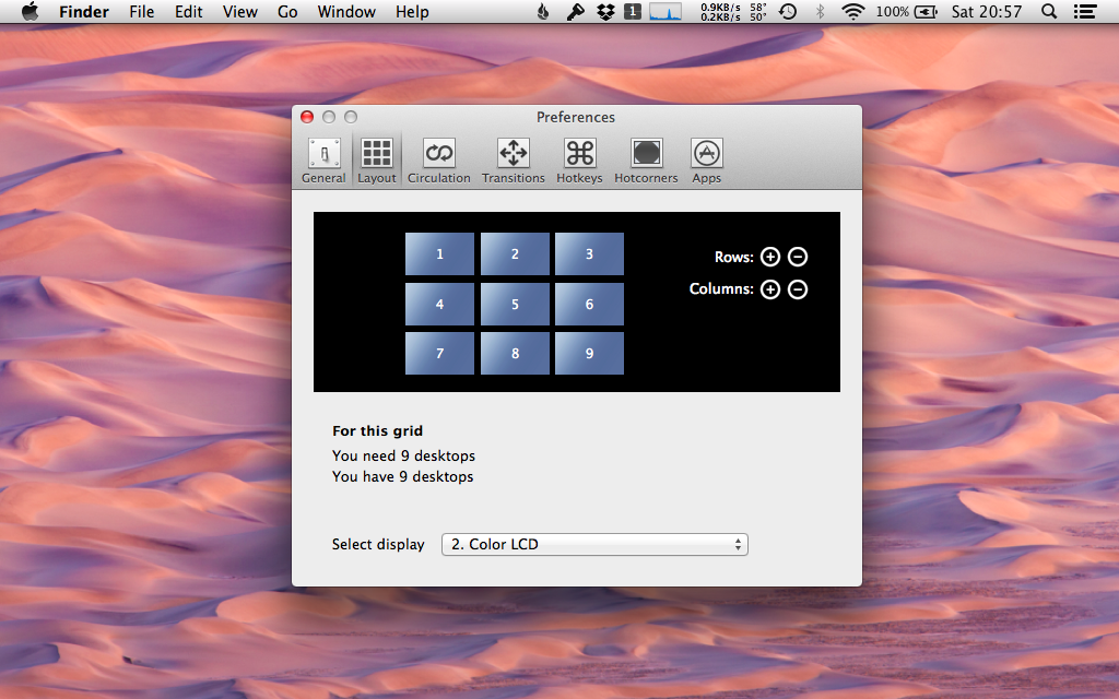 TotalSpaces 2.9.9 Mac 中文破解版 - Mac上优秀的网格式桌面管理工具
