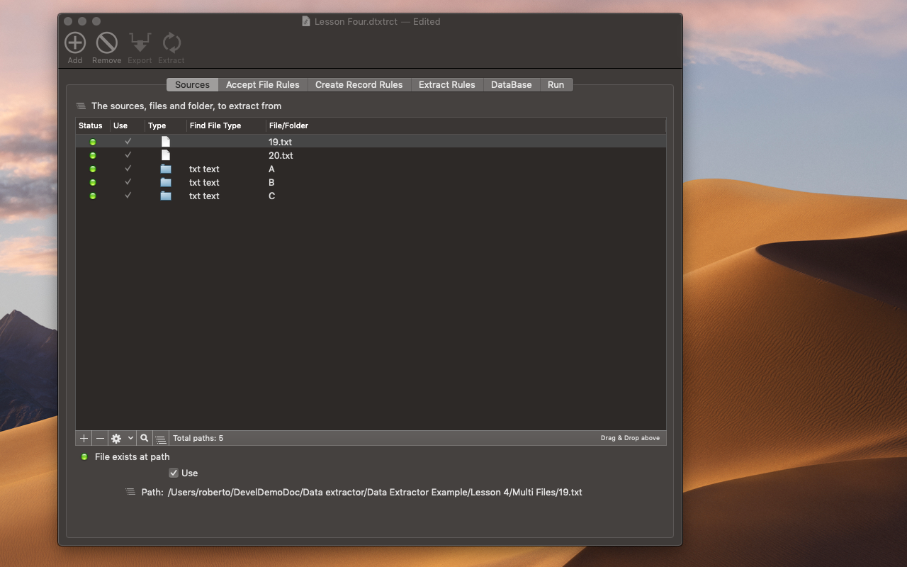 Data Extractor 1.8.3 Mac 破解版 文件数据包提取软件