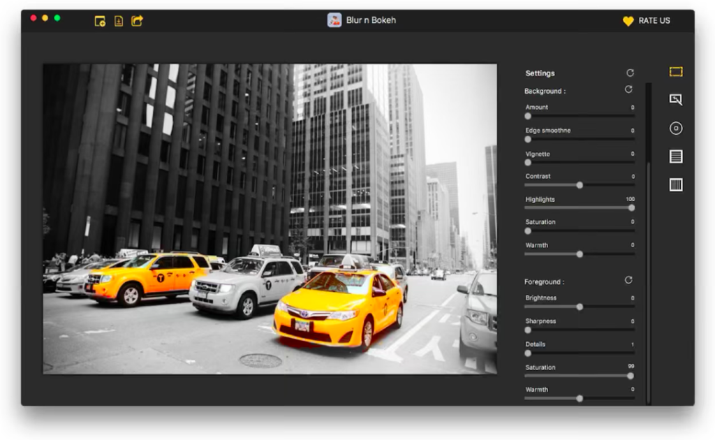 Blur n Bokeh 3.5(25) Mac 破解版 聚焦图像软件