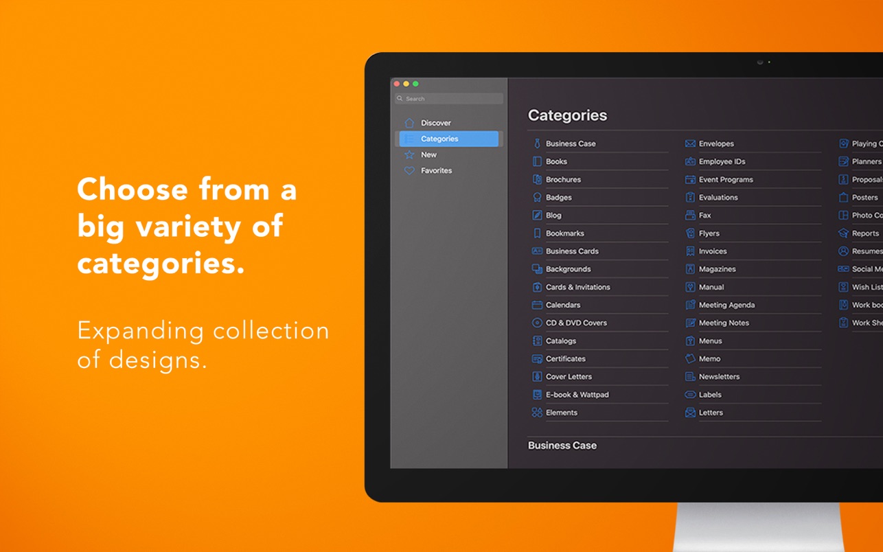 Templates for Pages DesiGN 7.1 Mac 破解版 Pages模板 传单,书籍,发票等。