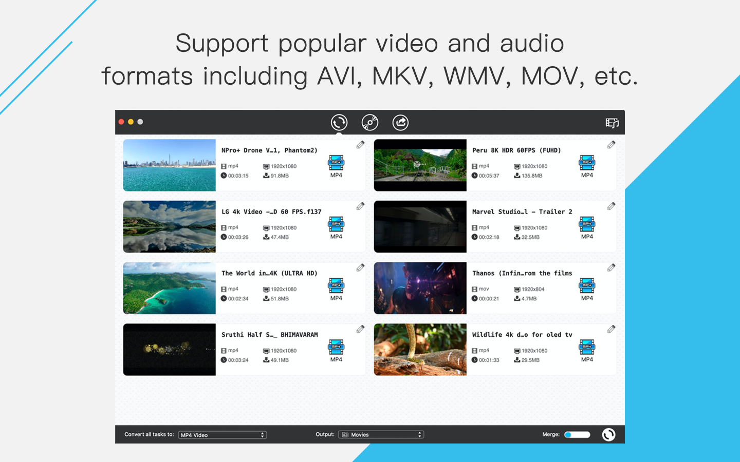 iFunia Video Converter 6.7.0 Mac 破解版 视频转换器