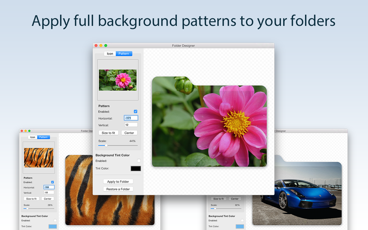 Folder Designer 1.8 Mac 破解版 文件夹设计应用