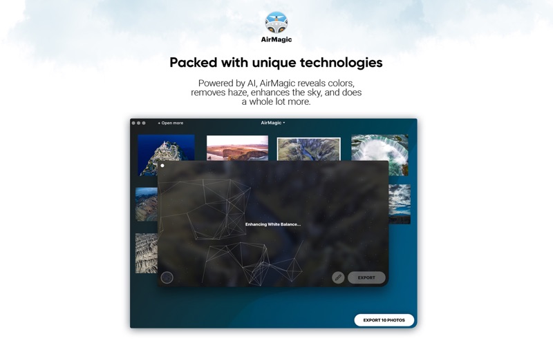 AirMagic 1.0.2.7263 Mac 中文破解版 Ps Lr无人机航拍效果改善软件