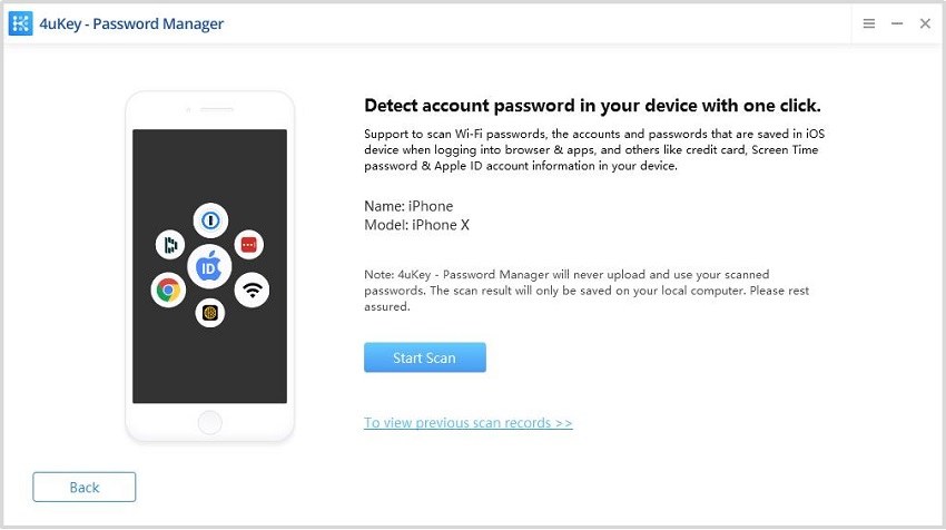 Tenorshare 4uKey Password Manager 2.3.2 Mac 中文破解版 强大的iOS密码管理工具