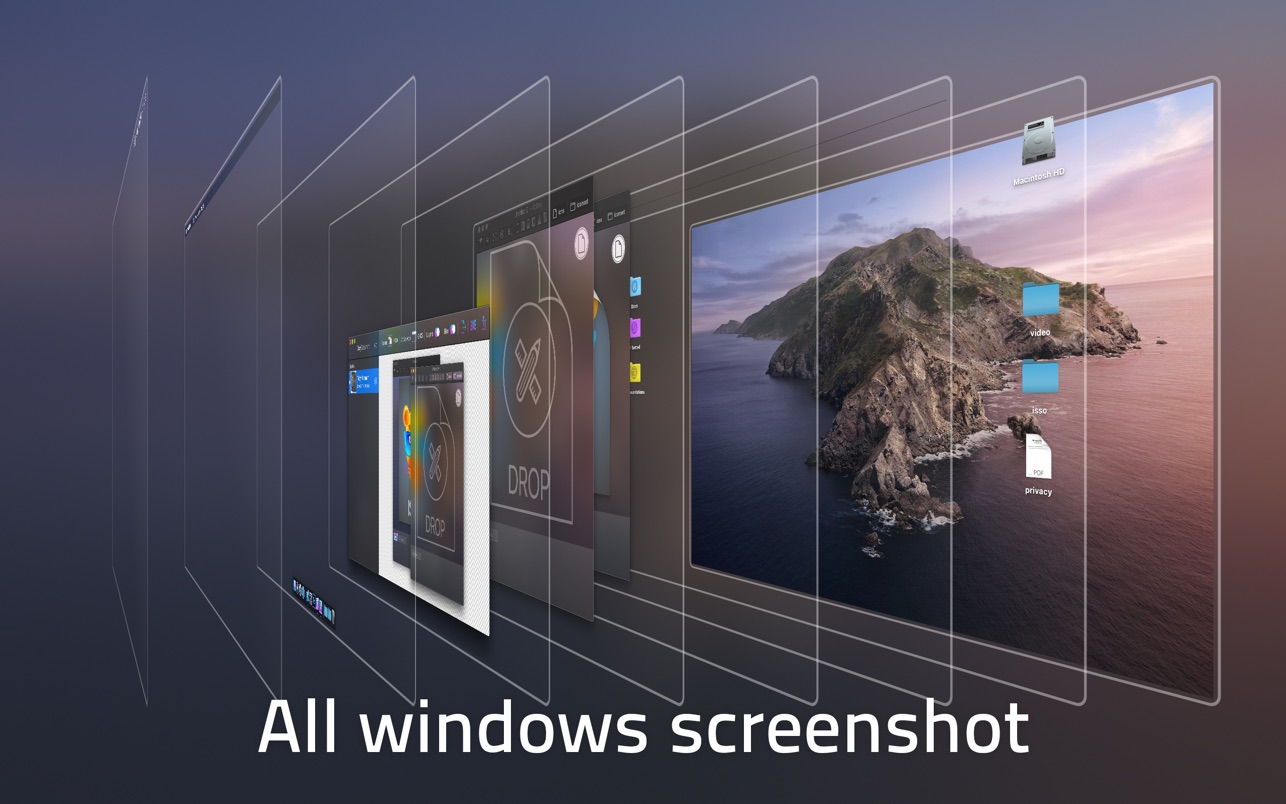 ShottyBlur 1.4 Mac 破解版 优秀的屏幕分层截图工具