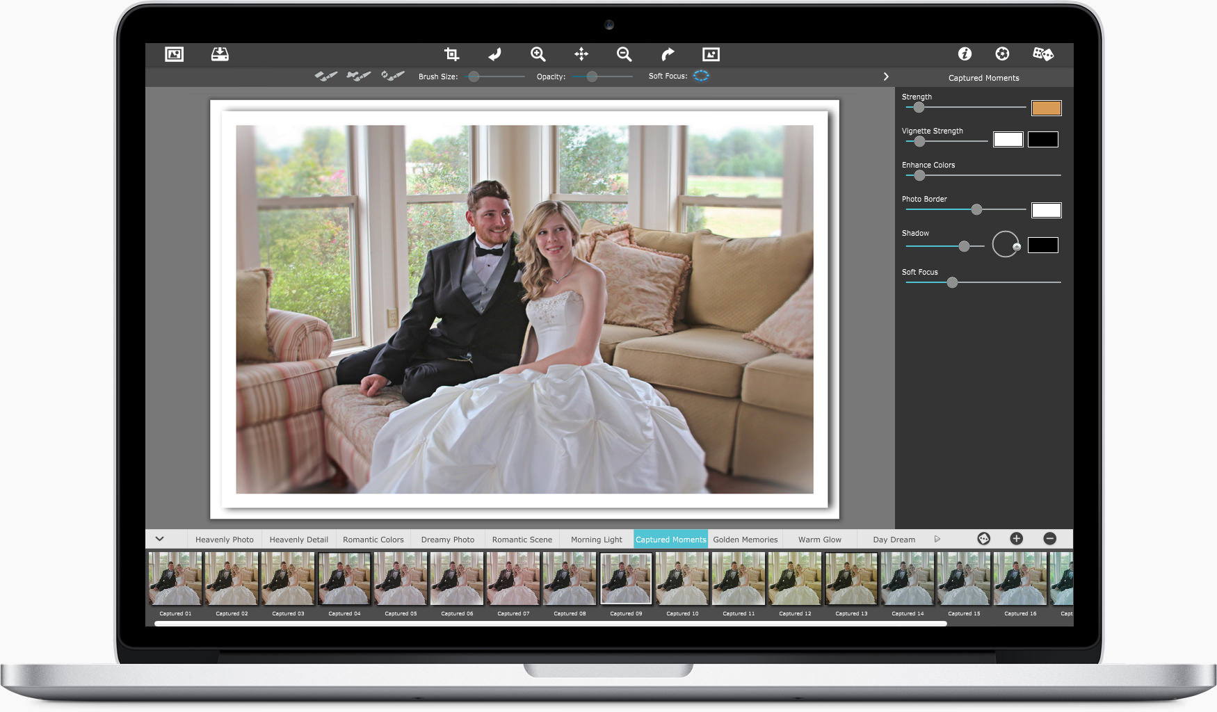 JixiPix Romantic Photo 2.3.5 Mac 破解版 照片浪漫效果制作工具