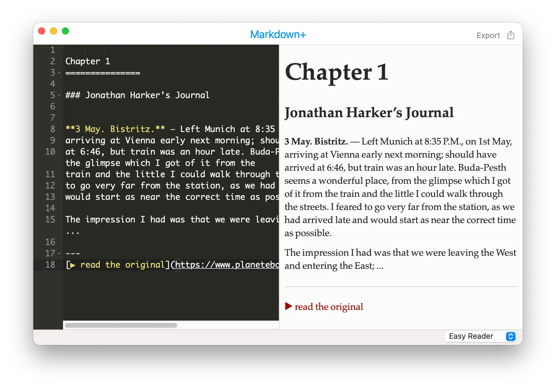 Markdown+ 2.1 Mac 破解版 强大的Markdown文本编辑器