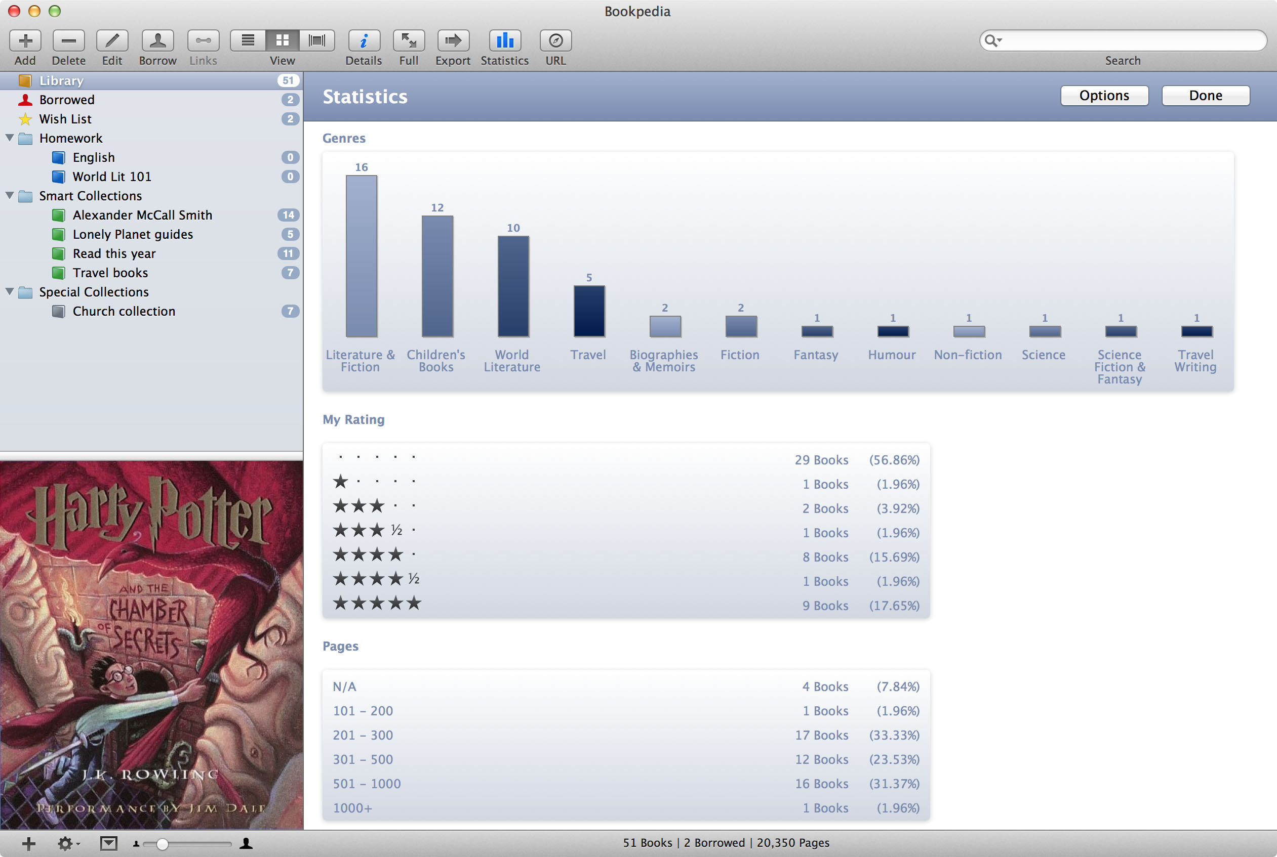 Bookpedia 6.1.0 Mac 破解版 图书信息管理工具
