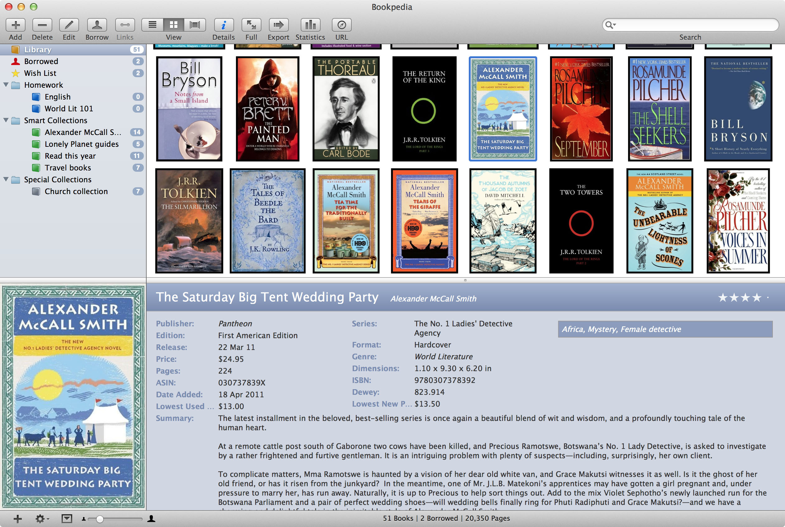 Bookpedia 6.1.0 Mac 破解版 图书信息管理工具