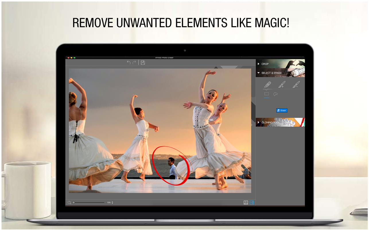 InPixio Photo Eraser 1.1.24 Mac 破解版 快速抠图工具