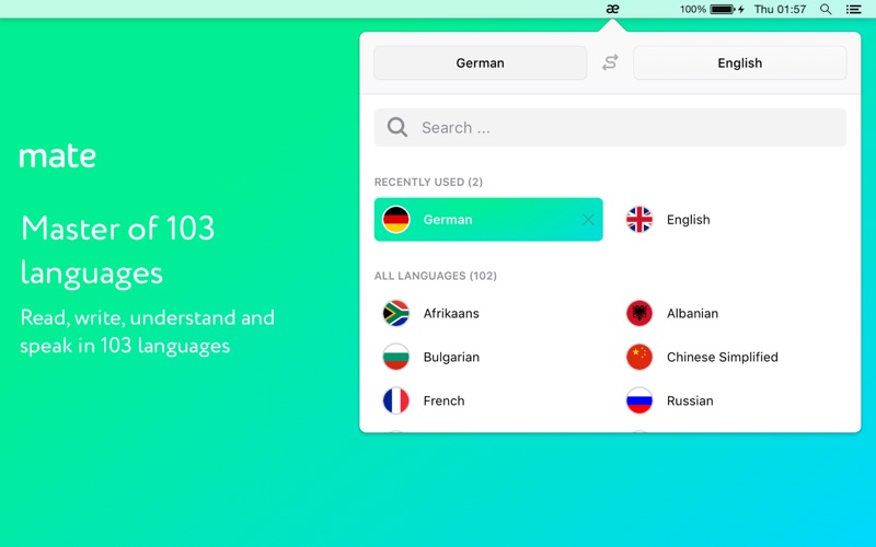 Mate Translator 7.1.0 Mac 破解版 - 翻译软件