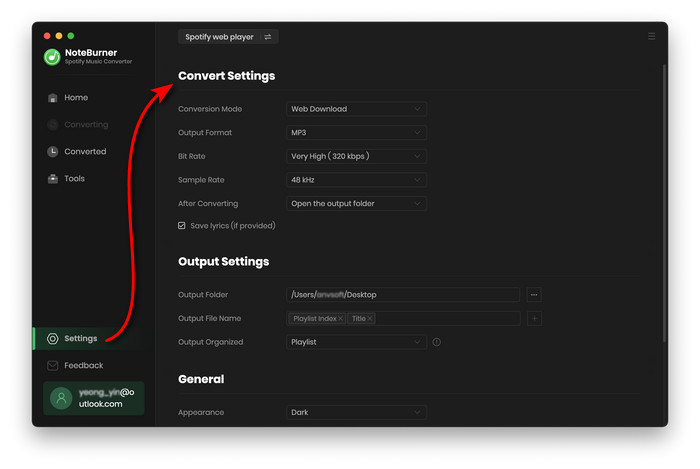 NoteBurner Spotify Music Converter 2.0.0 Mac 破解版 - Spotify音乐转换