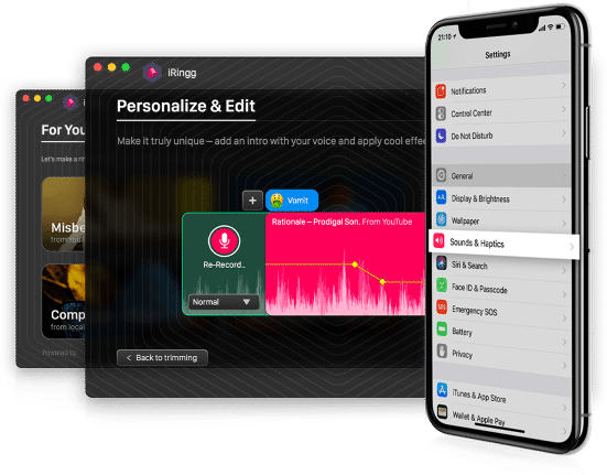 iRingg 1.0.47 Mac 破解版 优秀的iPhone铃声制作工具