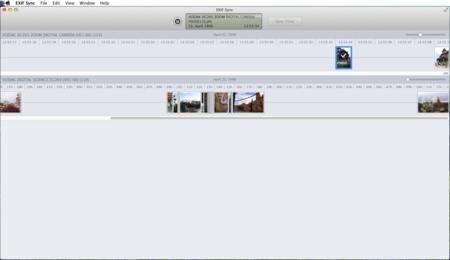 EXIF Sync 1.9.3 Mac 破解版 照片分类排序工具