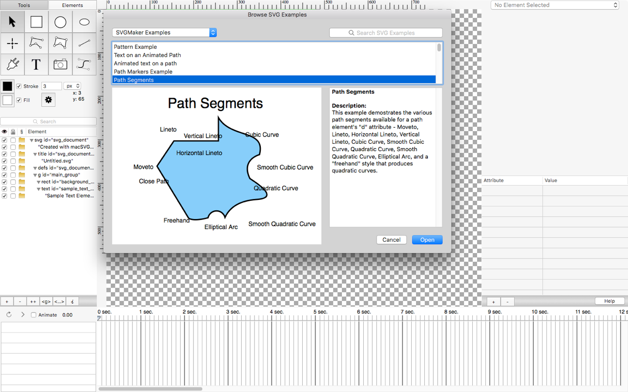 SVGMaker 1.15 Mac 破解版 SVG编辑器
