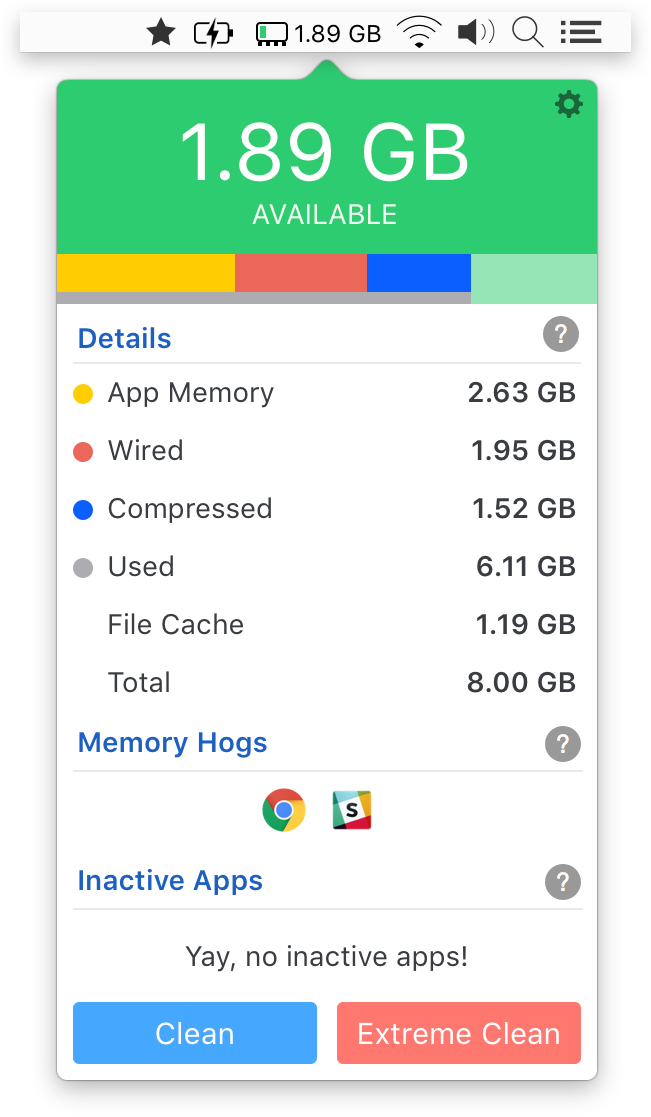 Memory Clean 3 1.0.19 Mac 破解版 内存清理软件-(iMacSO.com)下载