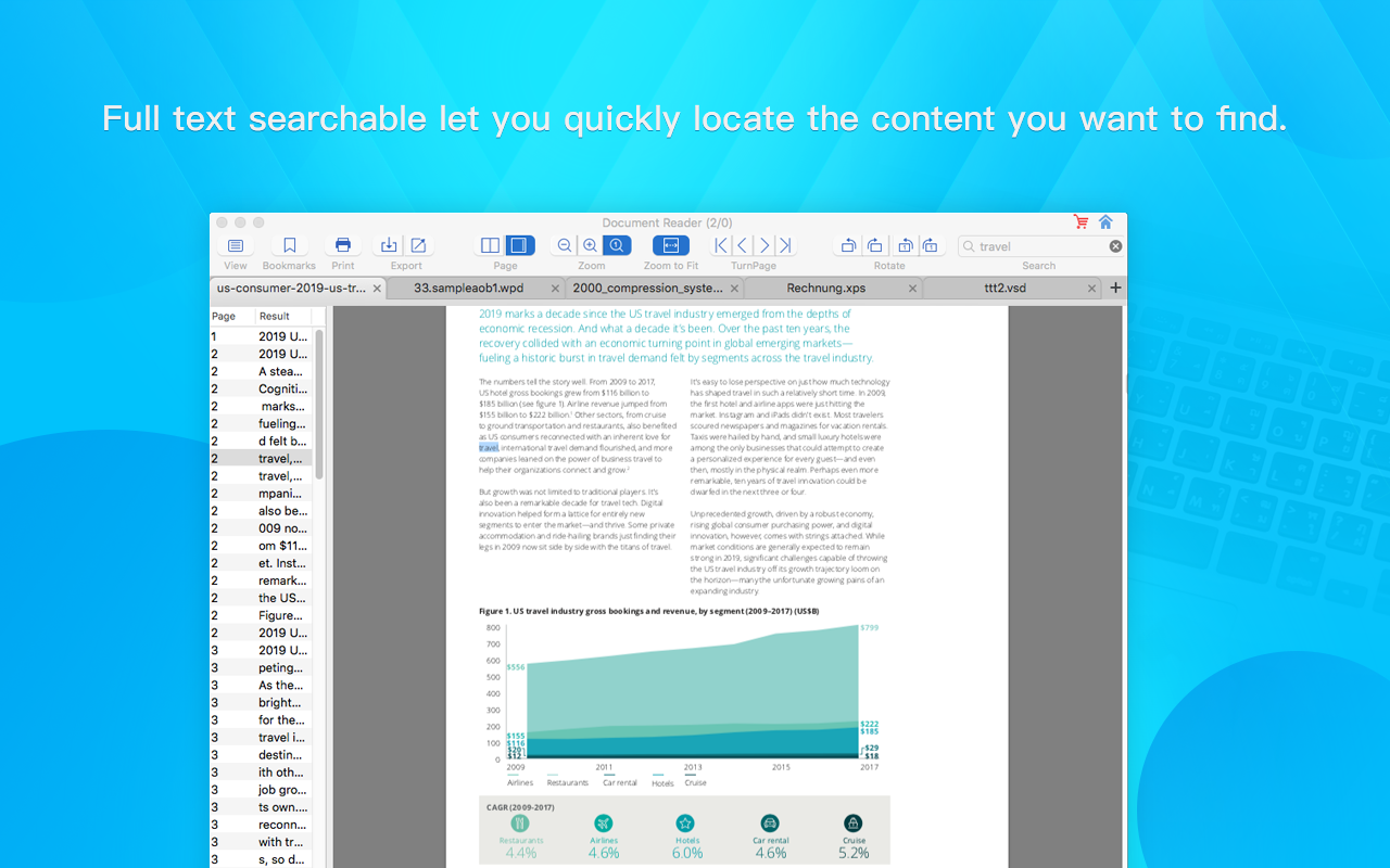 Cisdem Document Reader 5.3.0 Mac 破解版 简单高效全能的文件阅读器