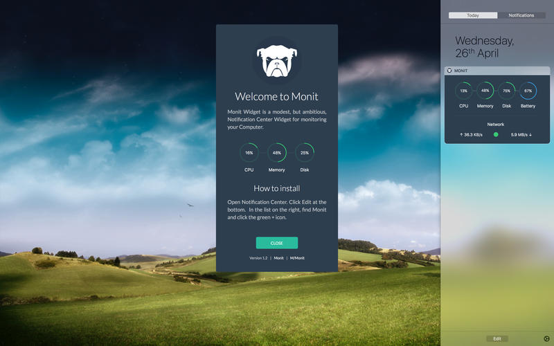 Monit 2.0.2 Mac 破解版 系统运行状态监测工具-(iMacSO.com)下载
