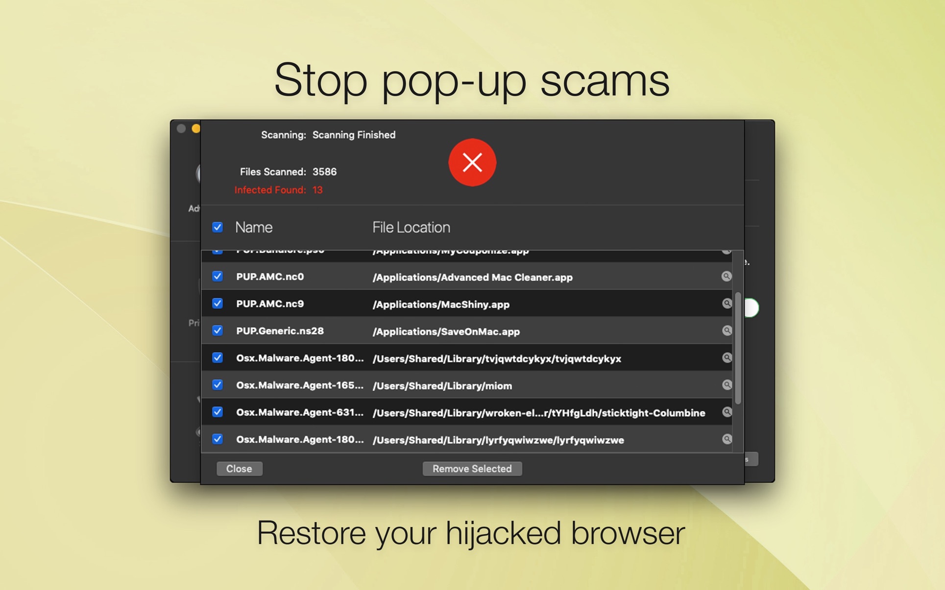 Adware Zap Browser Cleaner 2.8.1.0 Mac 破解版 广告软件清理工具