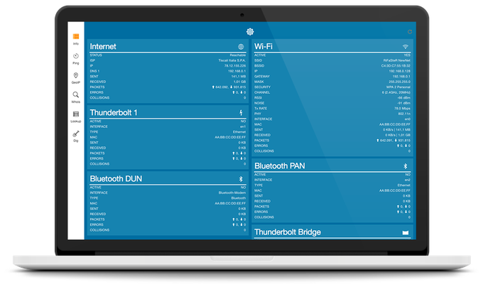 Network Utility X Mac 破解版 优秀的网络检测工具-(iMacSO.com)下载