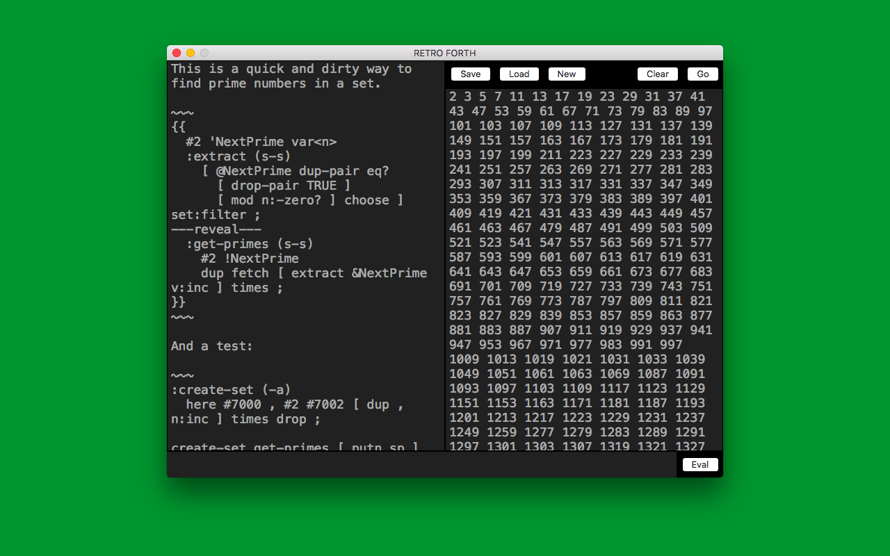 Retro Forth Mac 破解版 Forth编程软件