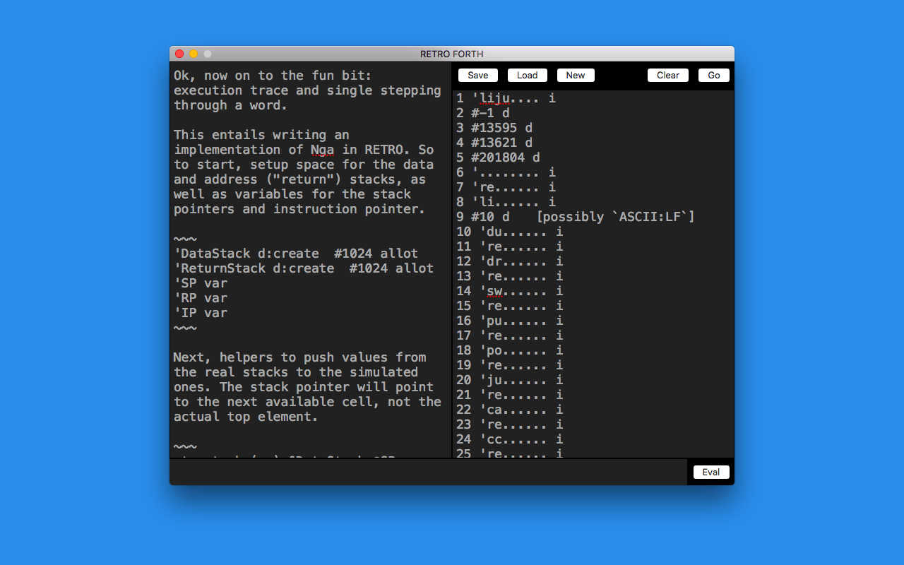 Retro Forth Mac 破解版 Forth编程软件
