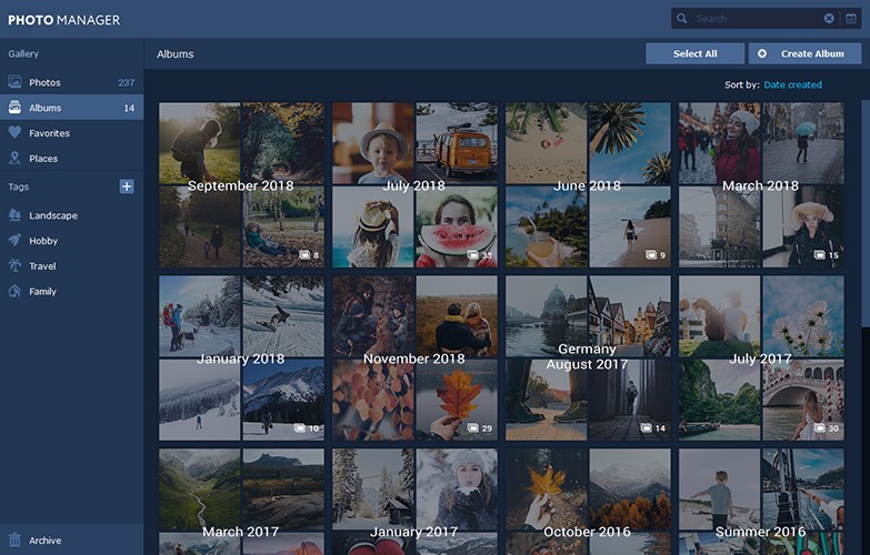Movavi Photo Manager 2.0 Mac 破解版 简单好用的图片浏览和管理工具